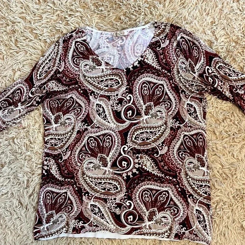 Paisley sweater